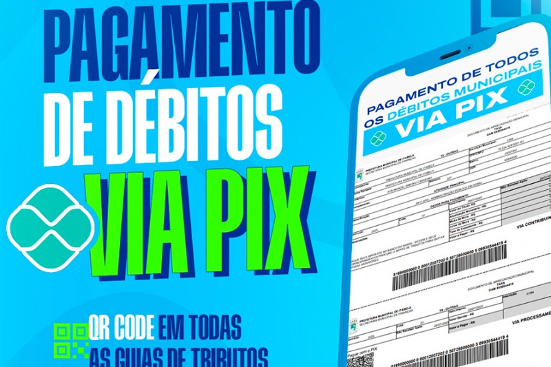 Foto: Divulgação - Prefeitura de Itabela implementa pagamento de tributos municipais via PIX