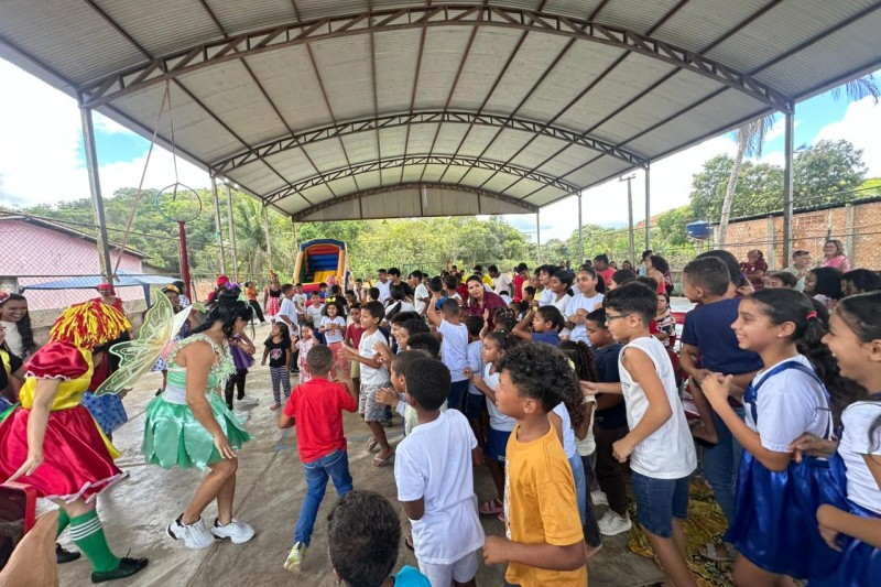 Foto: Divulgação - Caravana da Alegria: Ação da Prefeitura leva brincadeiras, diversão e música para Itabela e distritos