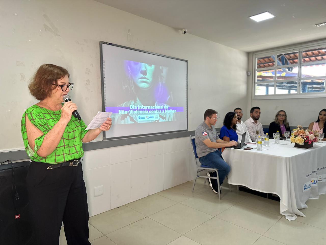 Rede de proteo  fortalecida em ao da Prefeitura de Itabela sobre violncia contra a mulher